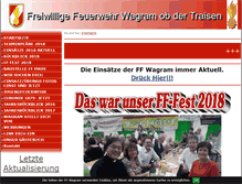 Tablet Screenshot of ff-wagram.at